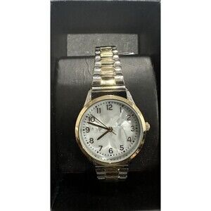Women's Two Tone Stainless Steel Expansion Watch